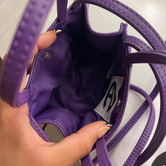 Telfar Purple Small Shopping Bag - Picture 3 of 3